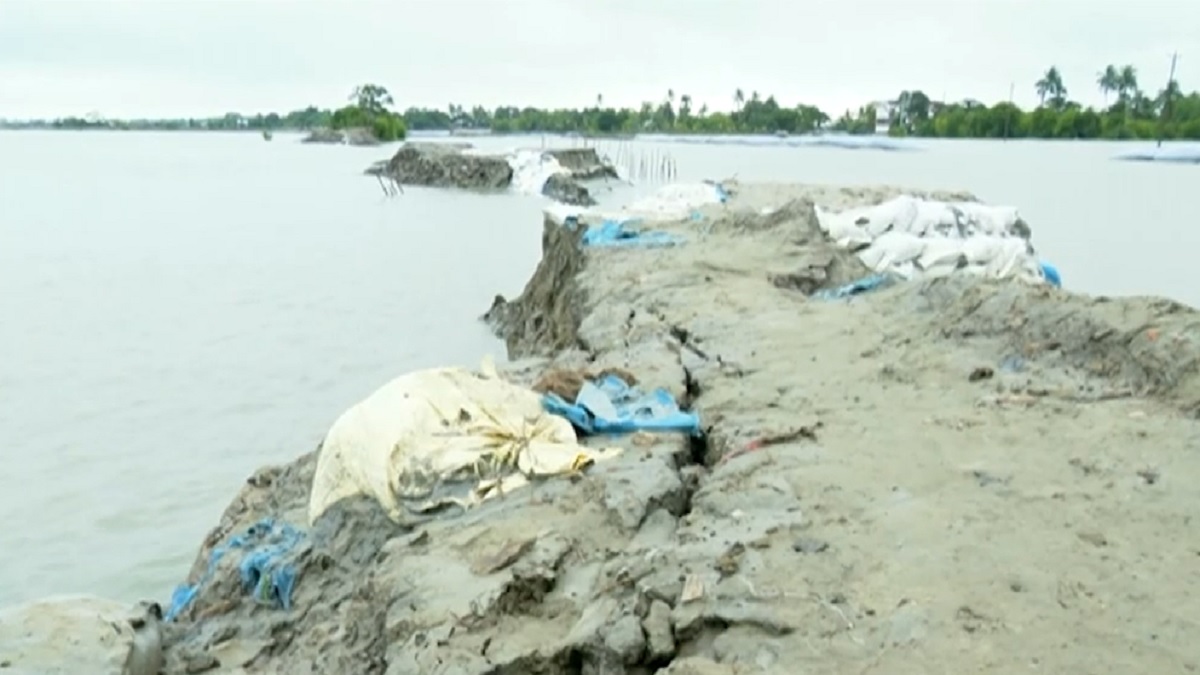 লাখ লাখ টাকা বরাদ্দ, তবুও ভাঙন ঠেকানো যাচ্ছে না বেড়িবাঁধের