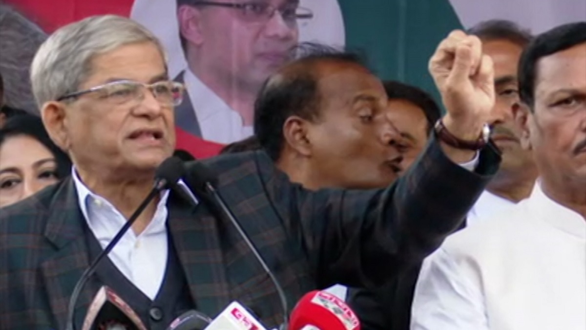 সন্ত্রাসী কার্যকলাপ আওয়ামী লীগের সবচেয়ে বড় অস্ত্র: ফখরুল