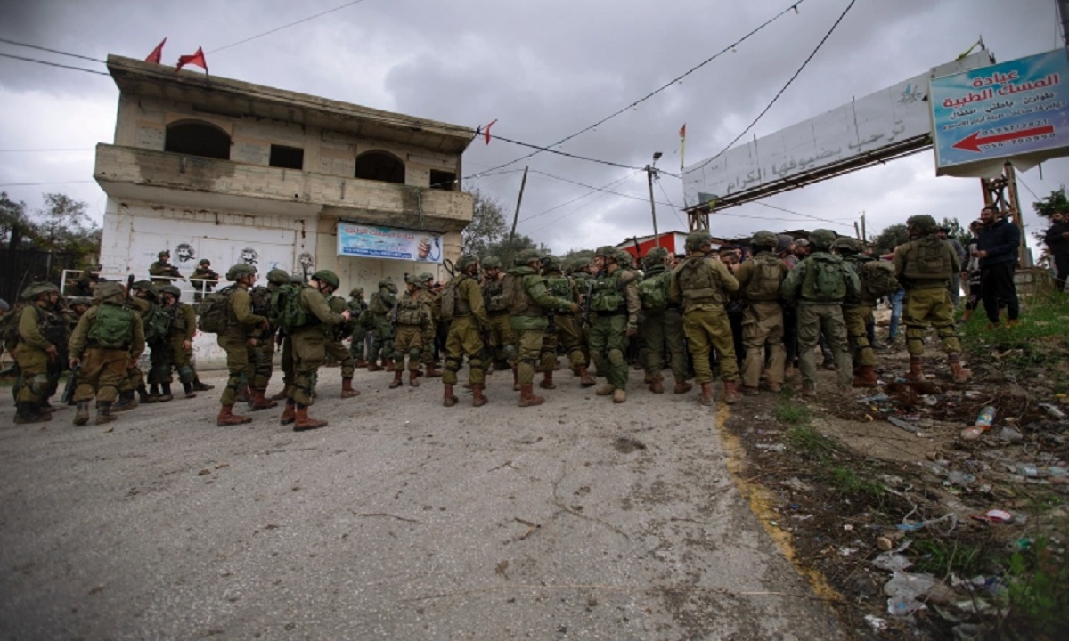 ফিলিস্তানের পশ্চিম তীরে ইসরাইলি তাণ্ডব