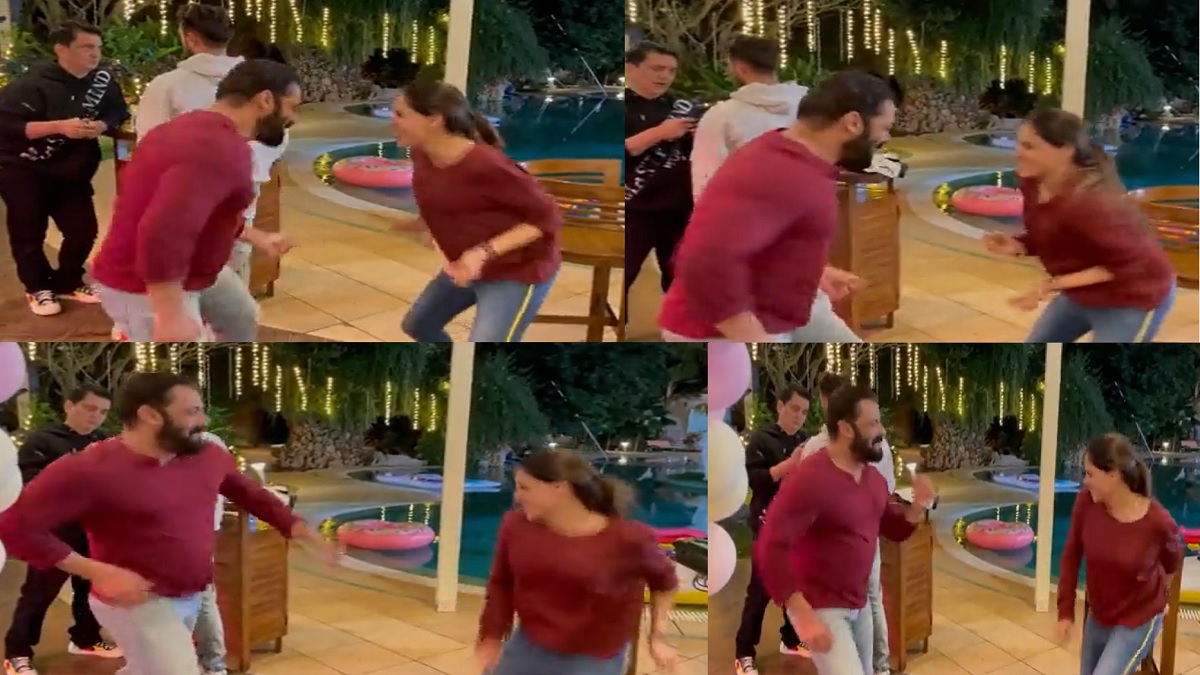 সাপের ছোবলের পর সুস্থ হয়ে নাচছেন সালমান খান (ভিডিও)