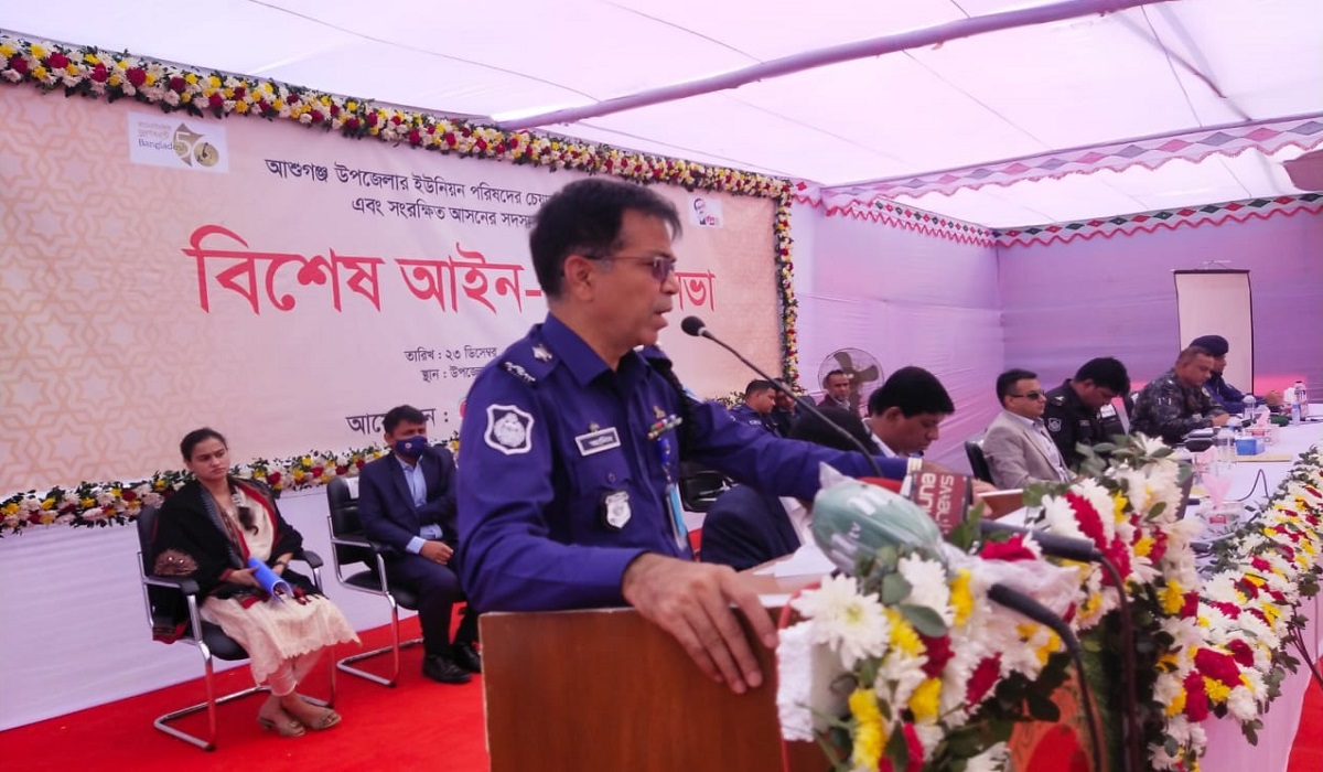 নিবার্চনের সময়ে বাড়িতে কোনো মেহমান নয়: ব্রাহ্মণবাড়িয়ার এসপি