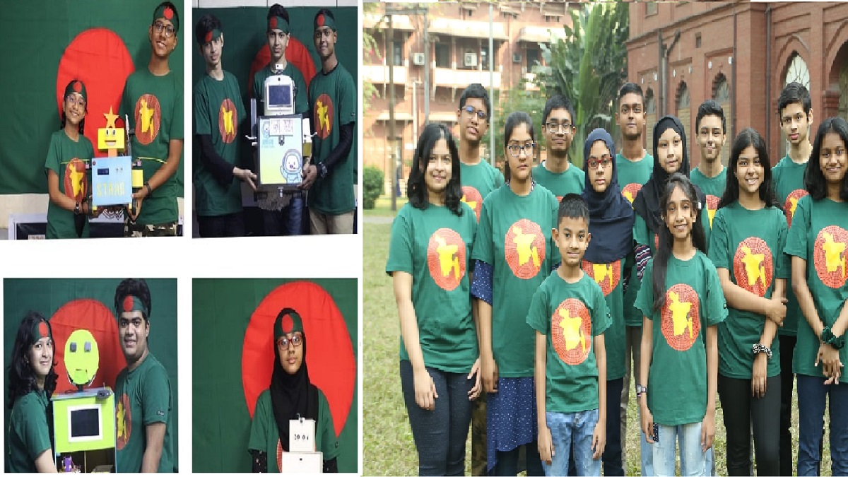 আন্তর্জাতিক রোবট অলিম্পিয়াডে বাংলাদেশের চারটি স্বর্ণপদক জয়