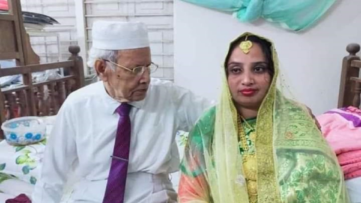 ৩৭ বছরের নারীকে বিয়ে করলেন ৯০ বছর বয়সী আইনজীবী