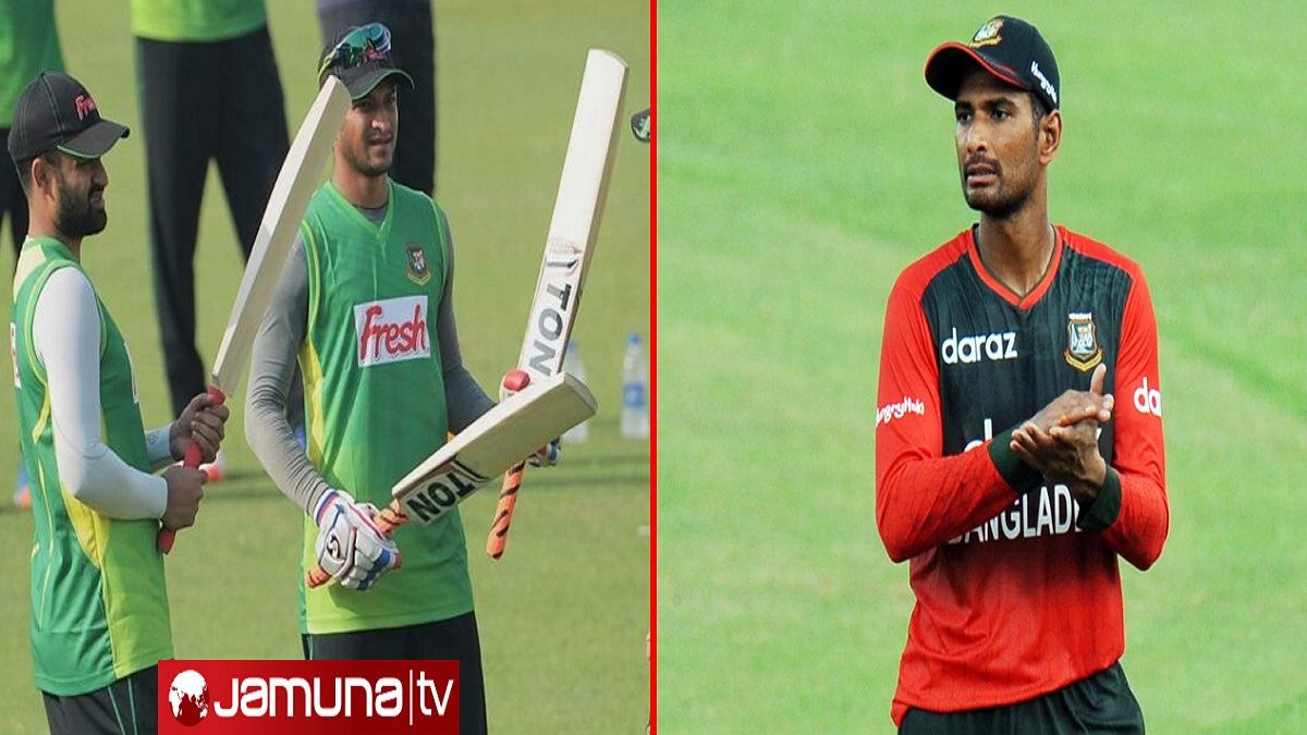 মাহমুদউল্লাহর বলে আউট সাকিব, রান পাননি তামিম