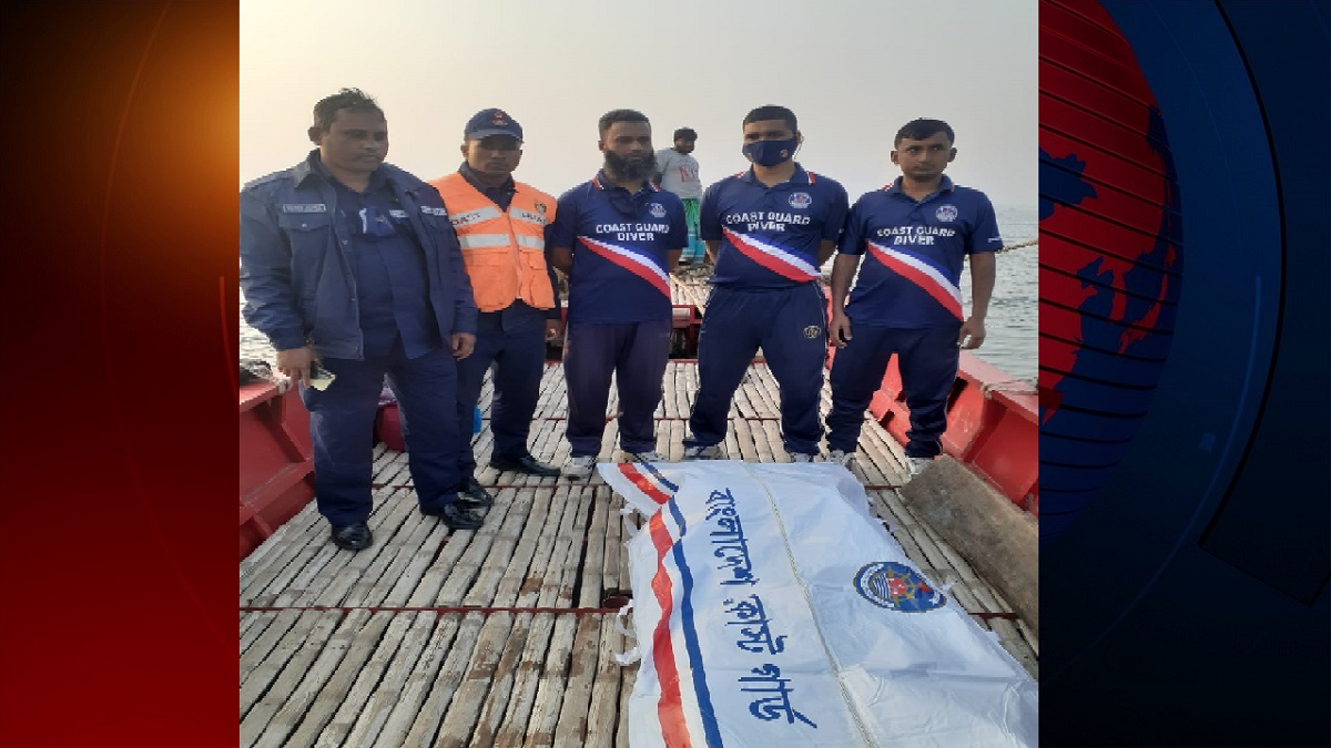 মেঘনার মোহনায় ট্রলার ডুবি, নিখোঁজ ১ জনের মৃতদেহ উদ্ধার