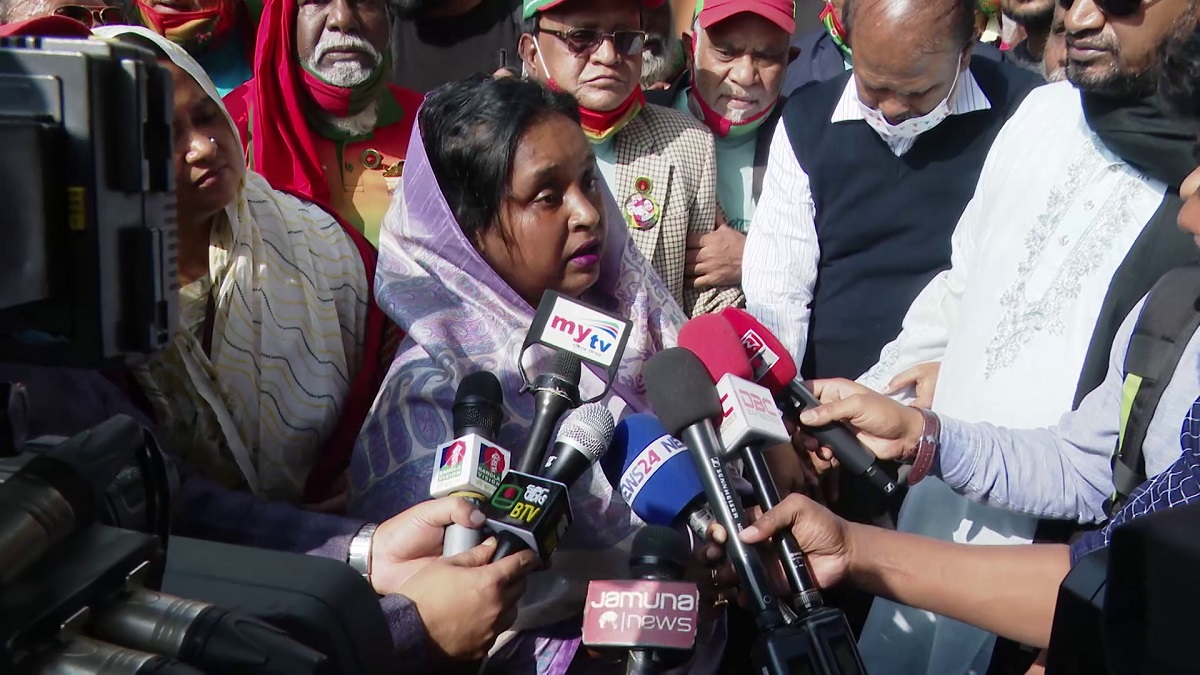 তৈমূর গডফাদার শামীম ওসমানের প্রার্থী: আইভী (ভিডিও)