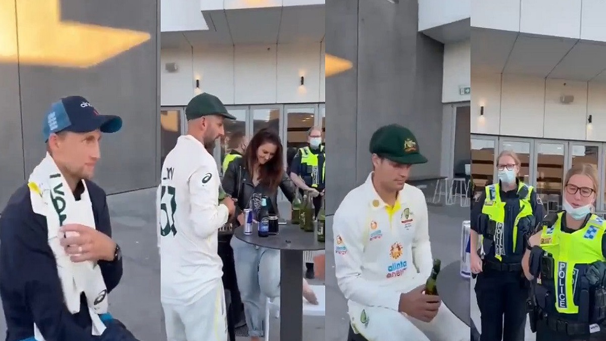 অ্যাশেজ পরবর্তী উৎসব থামাতে ডাকতে হলো পুলিশ! (ভিডিও)