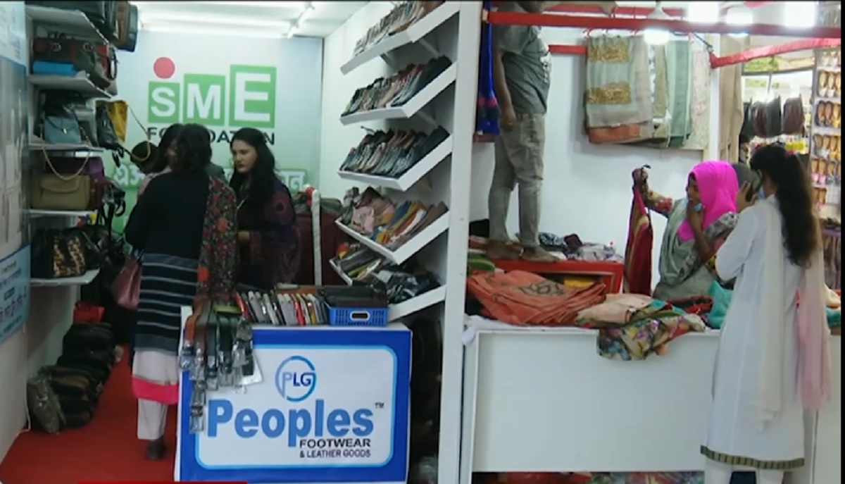 দেশীয় উদ্যোক্তাদের পণ্যে জমজমাট বাণিজ্য মেলা