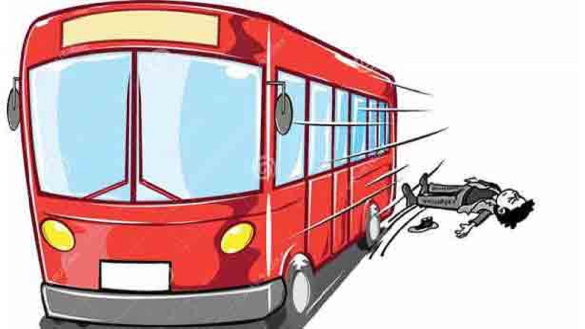 ঝিনাইদহে বাসের চাকায় পিষ্ট হয়ে স্বামী নিহত, স্ত্রী আহত