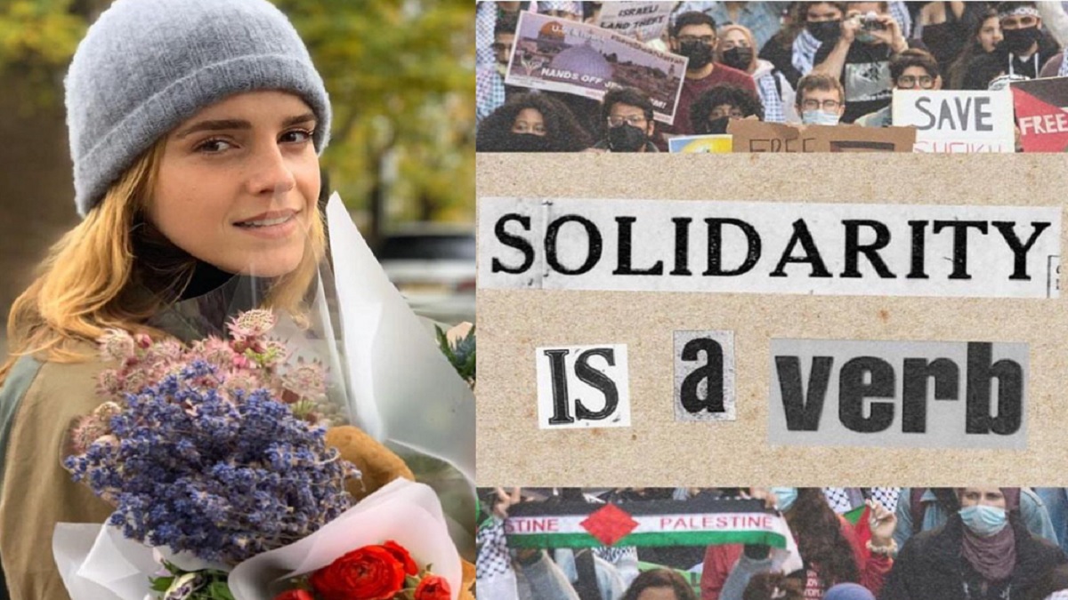 ফিলিস্তিনিদের প্রতি একাত্মতা: ইসরায়েলের বিদ্রুপের শিকার এমা ওয়াটসন