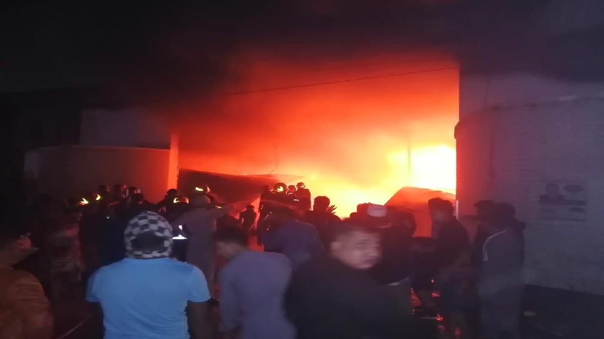 গাজীপুরে ফেব্রিক্সের গুদামে ভয়াবহ আগুন