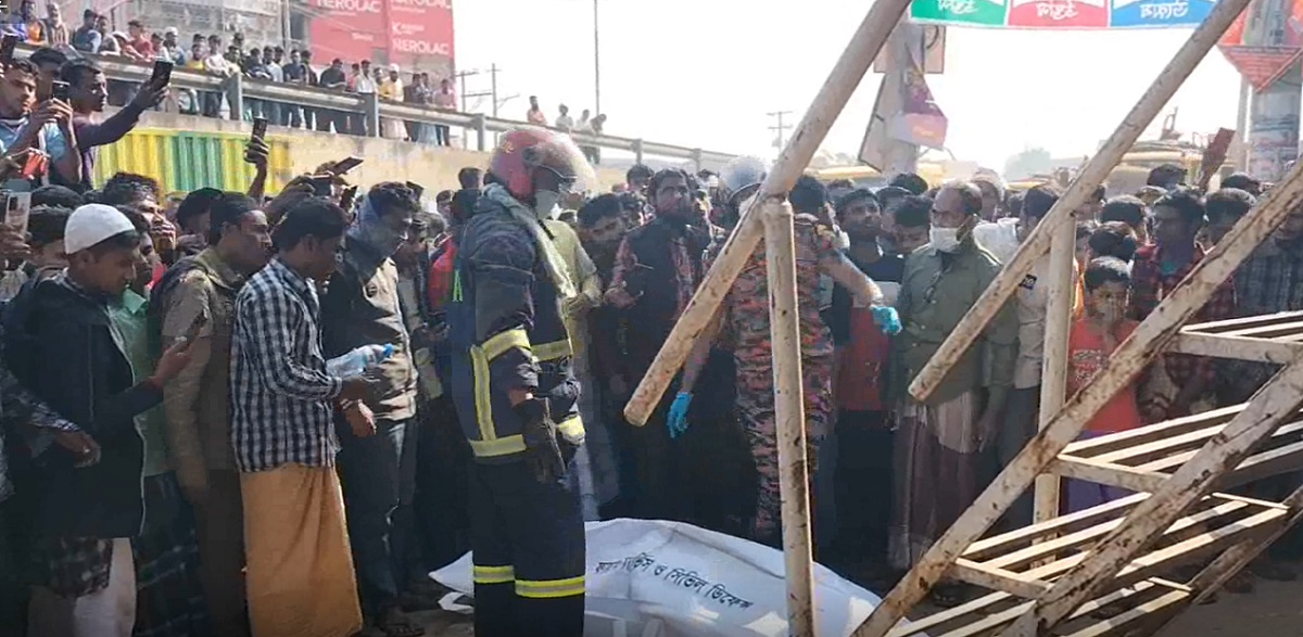 গাজীপুরে বিদ্যুৎস্পৃষ্ট হয়ে নিহত রং মিস্ত্রী