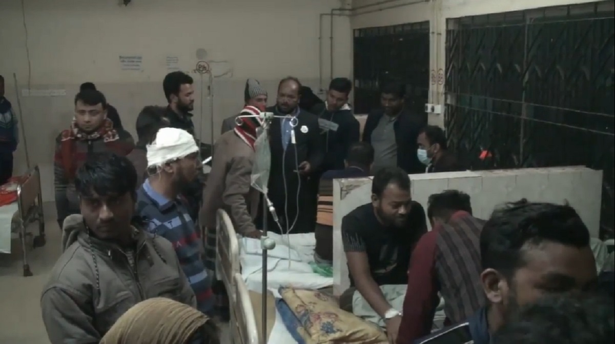 টুঙ্গিপাড়ায় জমি নিয়ে দুই পক্ষের সংঘর্ষে পুলিশসহ আহত অধর্শতাধিক