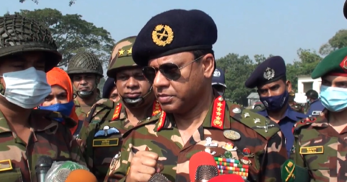 সেনাবাহিনীতে প্রথমবারের মতো পরিচালিত হচ্ছে এফটিএক্স: সেনাপ্রধান