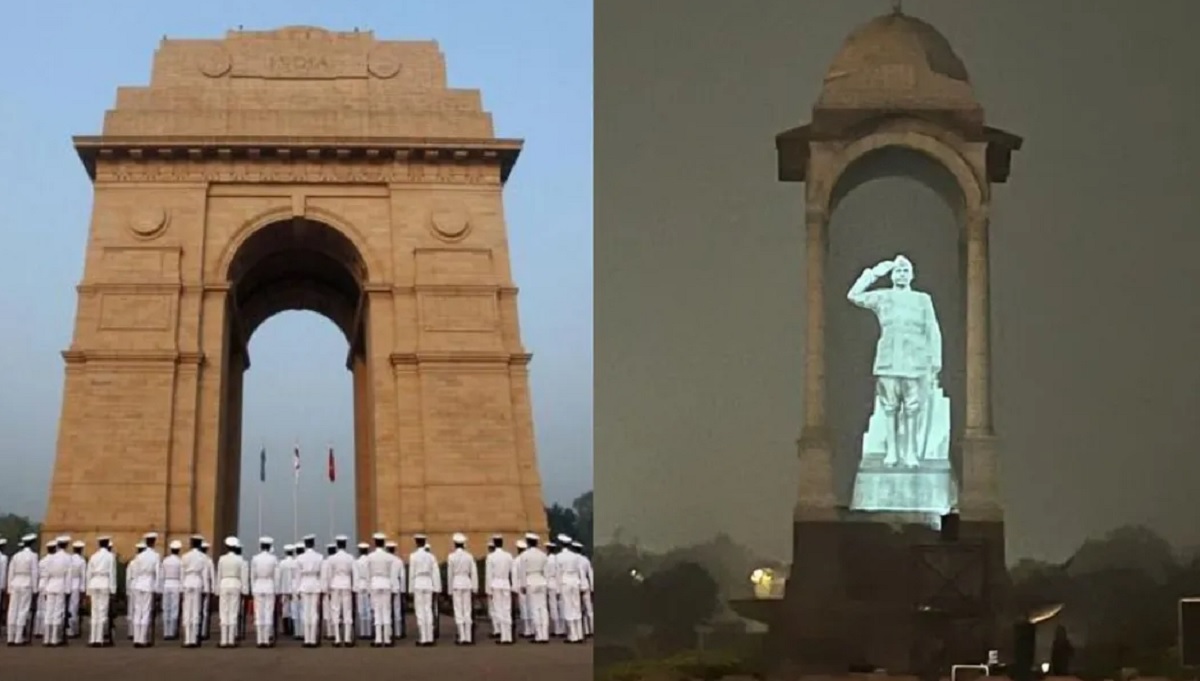 নেতাজি সুভাষচন্দ্র বসুর মূর্তি বসবে ইন্ডিয়া গেটে, হঠাৎ ঘোষণা মোদির