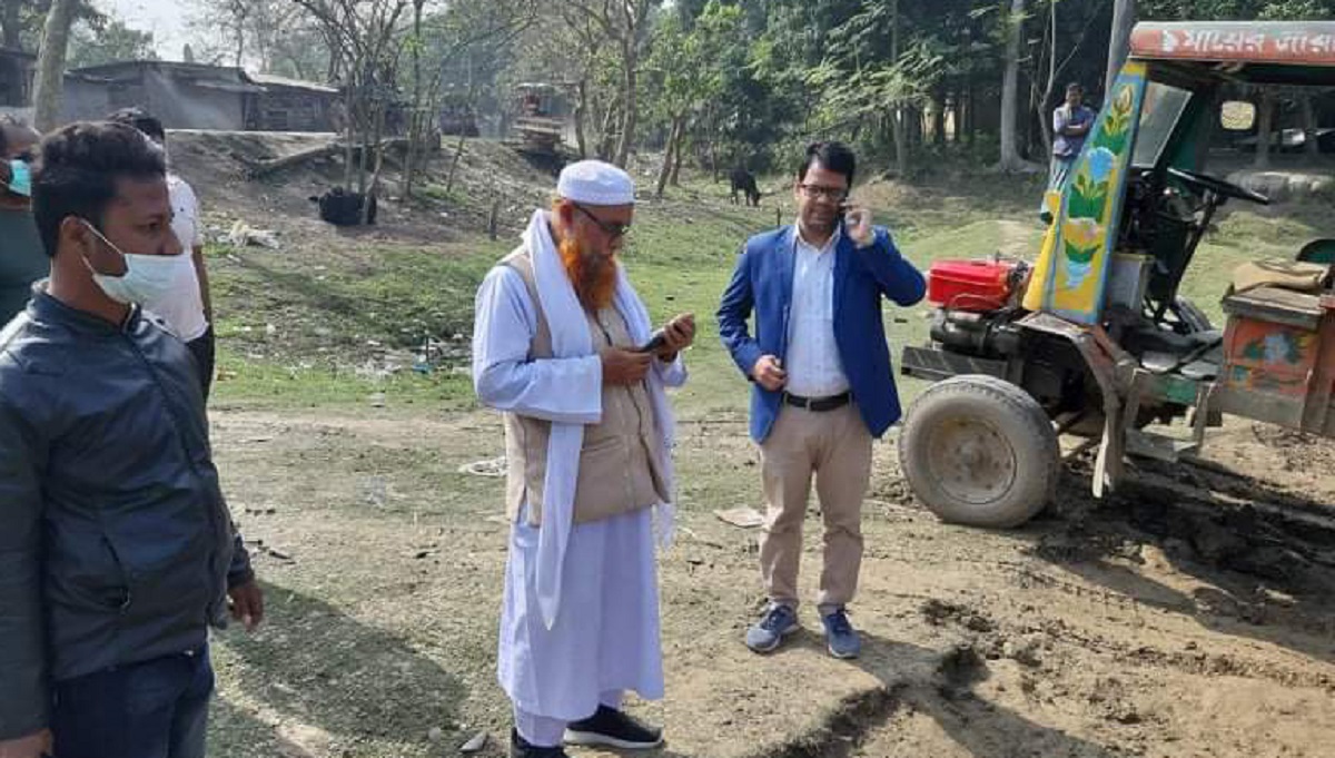 ঝিনাইদহে অবৈধভাবে মাটি বিক্রি, ৫০ হাজার টাকা জরিমানা