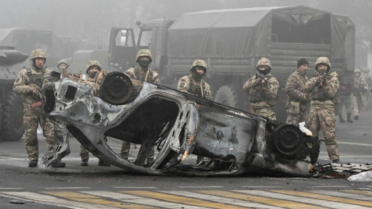 কাজাখস্তানে চলমান সহিংসতায় নিহত ৪৪