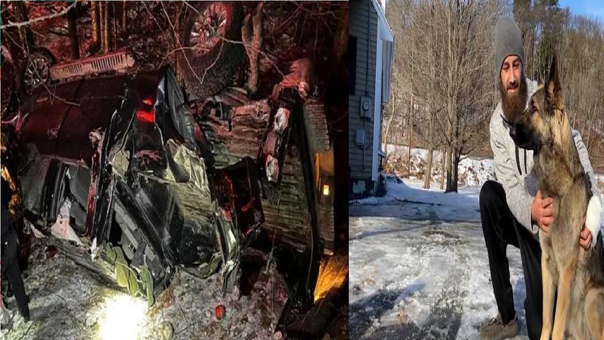 দুর্ঘটনায় আহত মালিক, পুলিশকে ডেকে আনলো কুকুর!