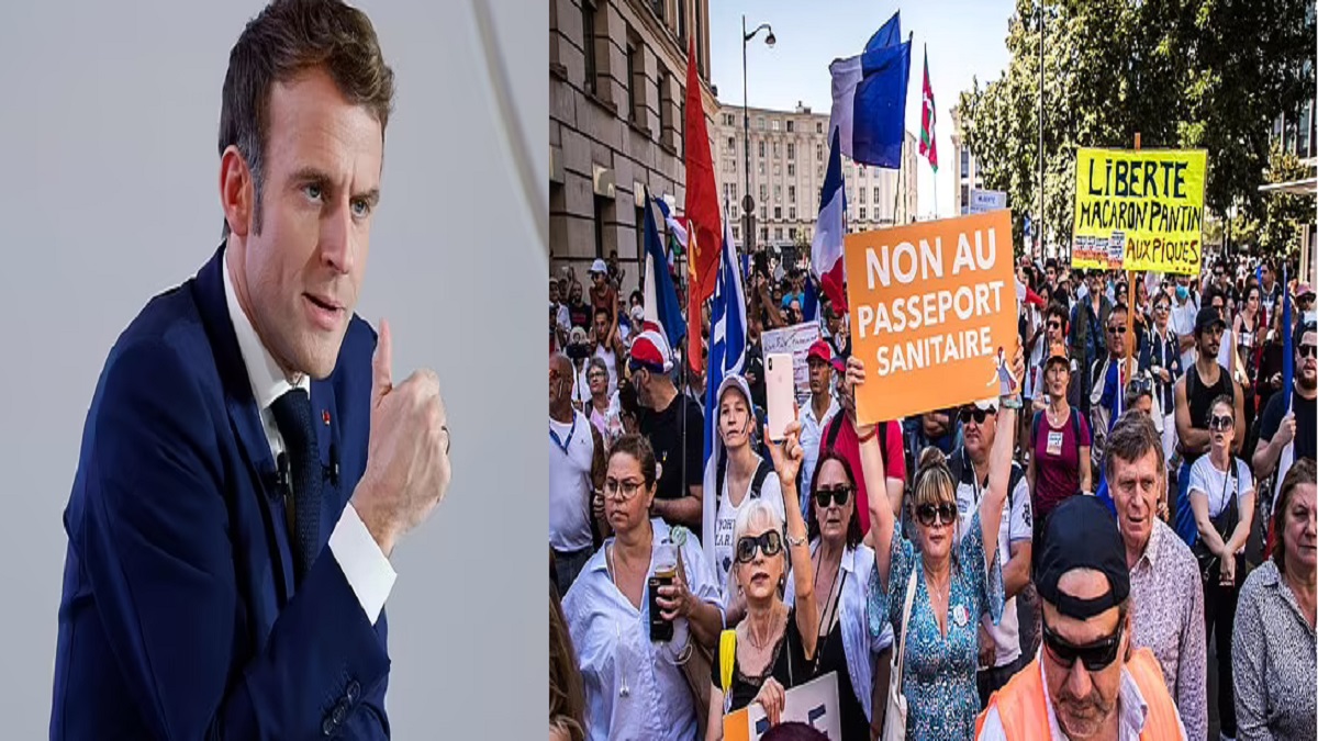 টিকা না নিলে জীবন দুর্বিষহ করে তোলা হবে: ম্যাকরন