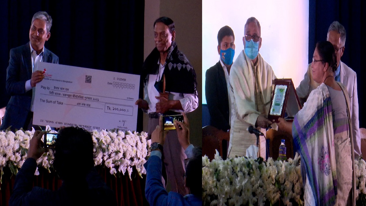 পুরস্কারের পুরো টাকা অনুদান হিসেবে দিয়ে দিলেন দুই প্রকৃতিপ্রেমী