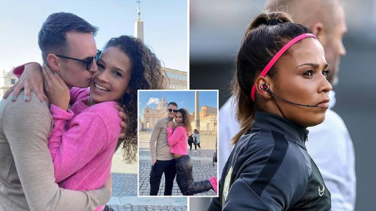 লাল কার্ড থেকে প্রেমে জড়ালেন ফুটবলার ও রেফারি