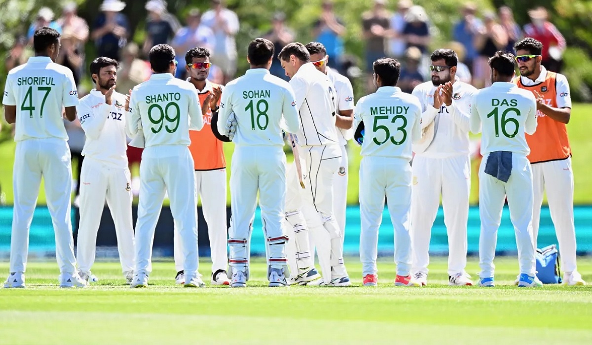 বিদায়ী টেস্টে রস টেলরকে ‘গার্ড অব অনার’ দিলো বাংলাদেশ (ভিডিও)