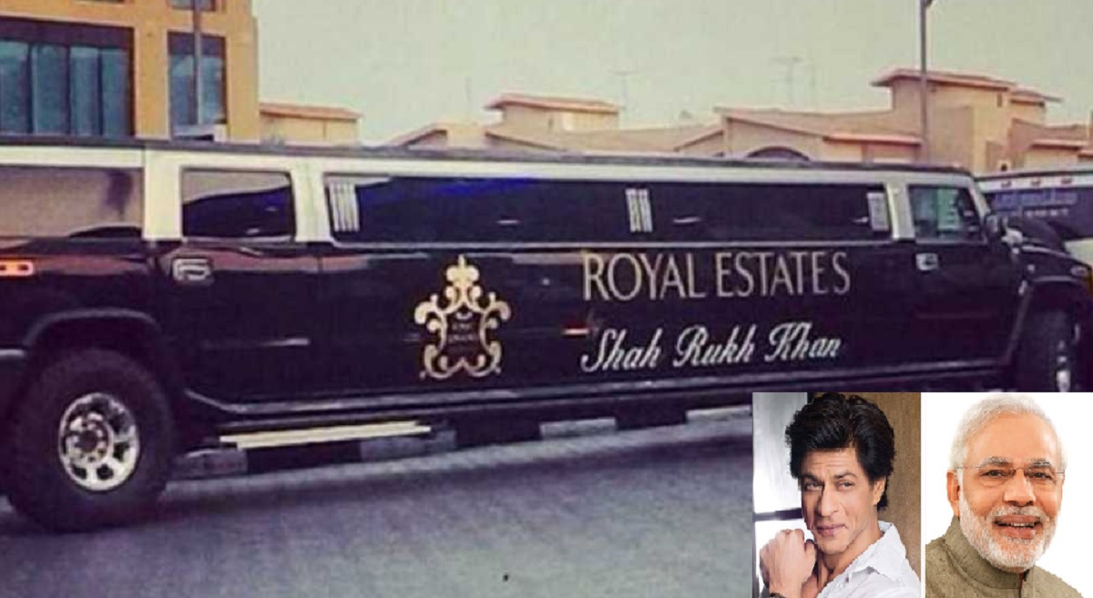 শাহরুখের গাড়ি ধার নিয়েছিলেন মোদি!