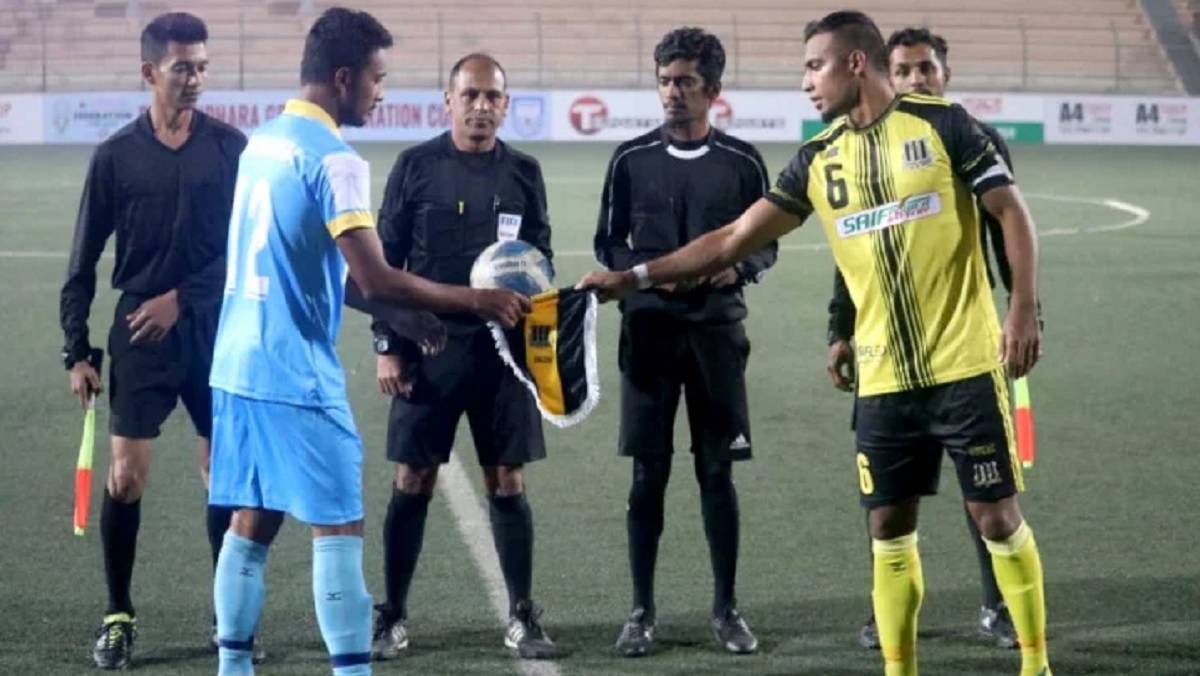 রেফারির সিদ্ধান্তের প্রতিবাদে বাফুফের কাছে সাইফ স্পোর্টিংয়ের চিঠি