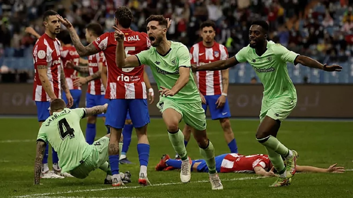 অ্যাটলেটিকো মাদ্রিদকে হারিয়ে ফাইনালে অ্যাথলেটিক বিলবাও