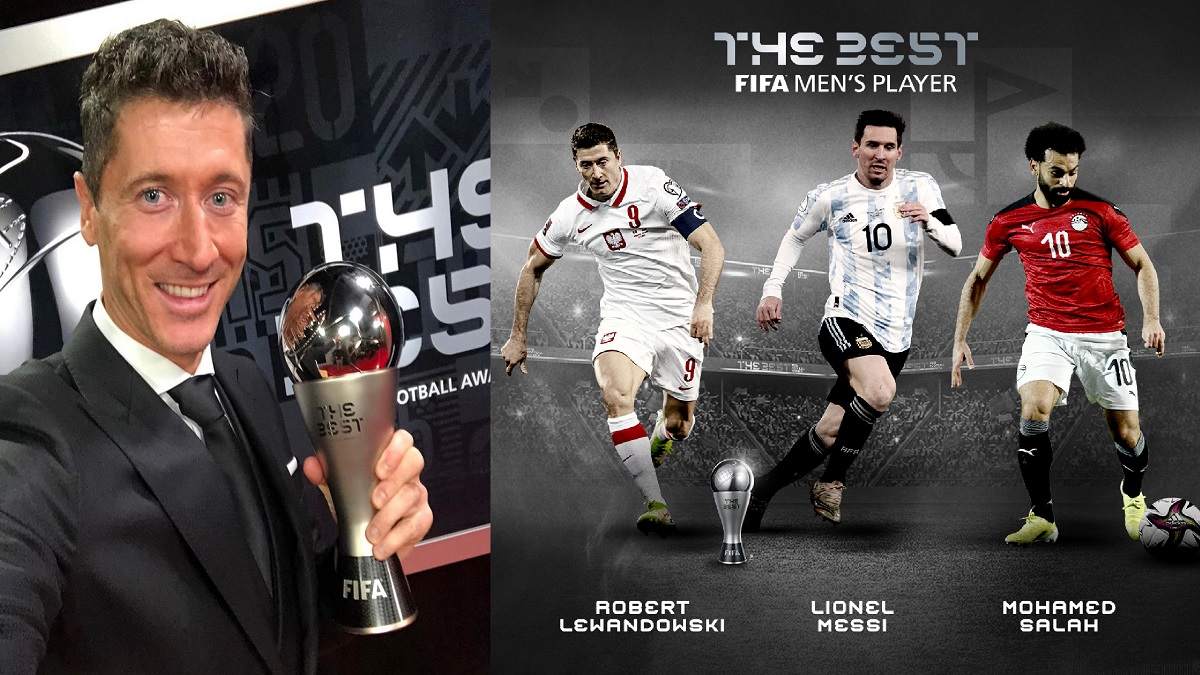 মেসিকে টপকে বর্ষসেরা লেভানদোভস্কি