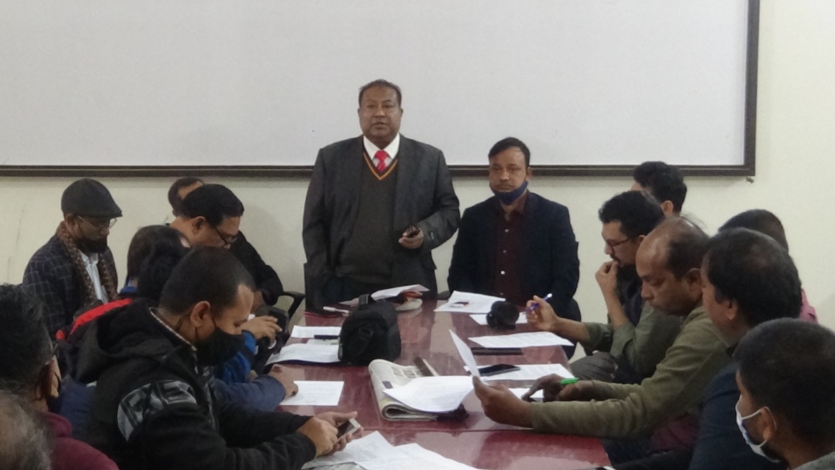 সংবাদ সম্মেলন করে দল থেকে বিএনপি নেতার পদত্যাগ