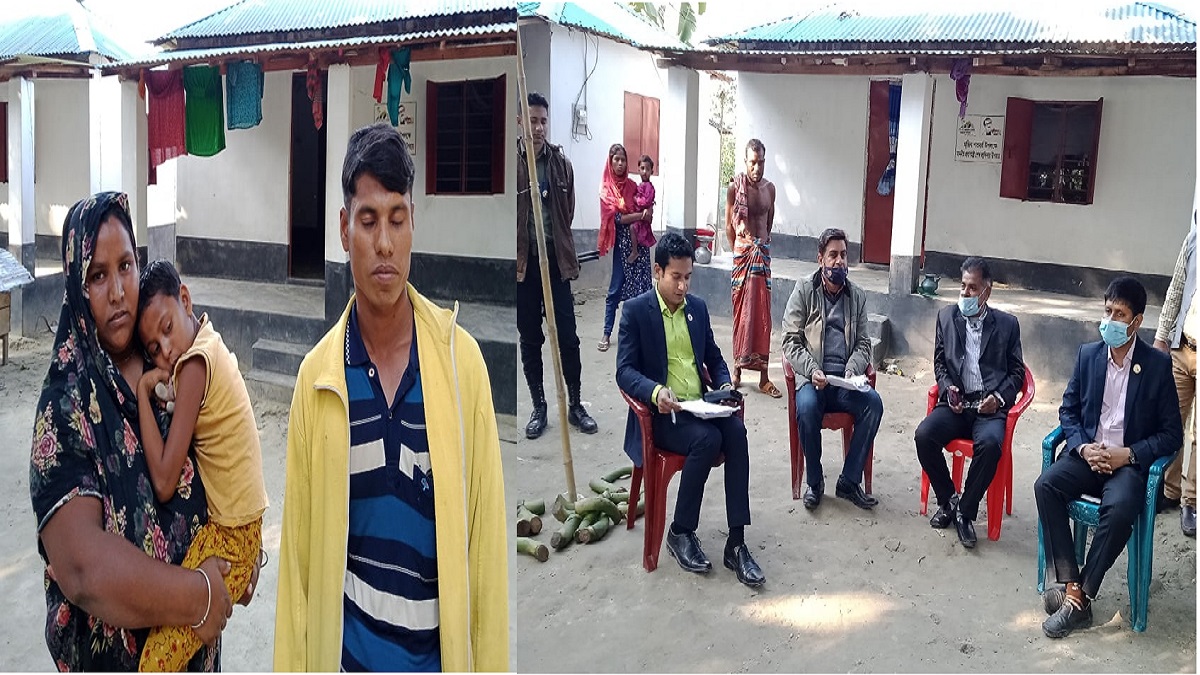 স্বাবলম্বী হয়ে প্রধানমন্ত্রীর দেয়া উপহারের ঘর ফেরত দিলেন জমির