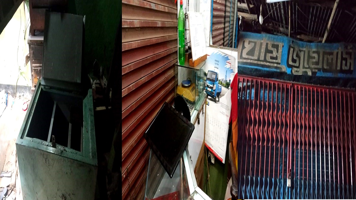 ঠাকুরগাঁওয়ে স্বর্ণের দোকানে দুর্ধর্ষ চুরি