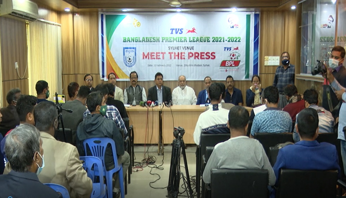 বাংলাদেশ প্রিমিয়ার লিগ ফুটবলের সিলেট পর্ব শুরু হচ্ছে কাল
