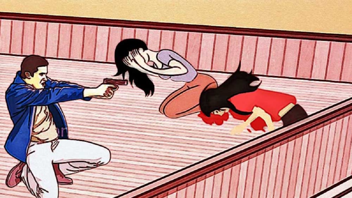 স্ত্রীকে ছোড়া গুলিতে প্রাণ গেলো প্রেমিকার!