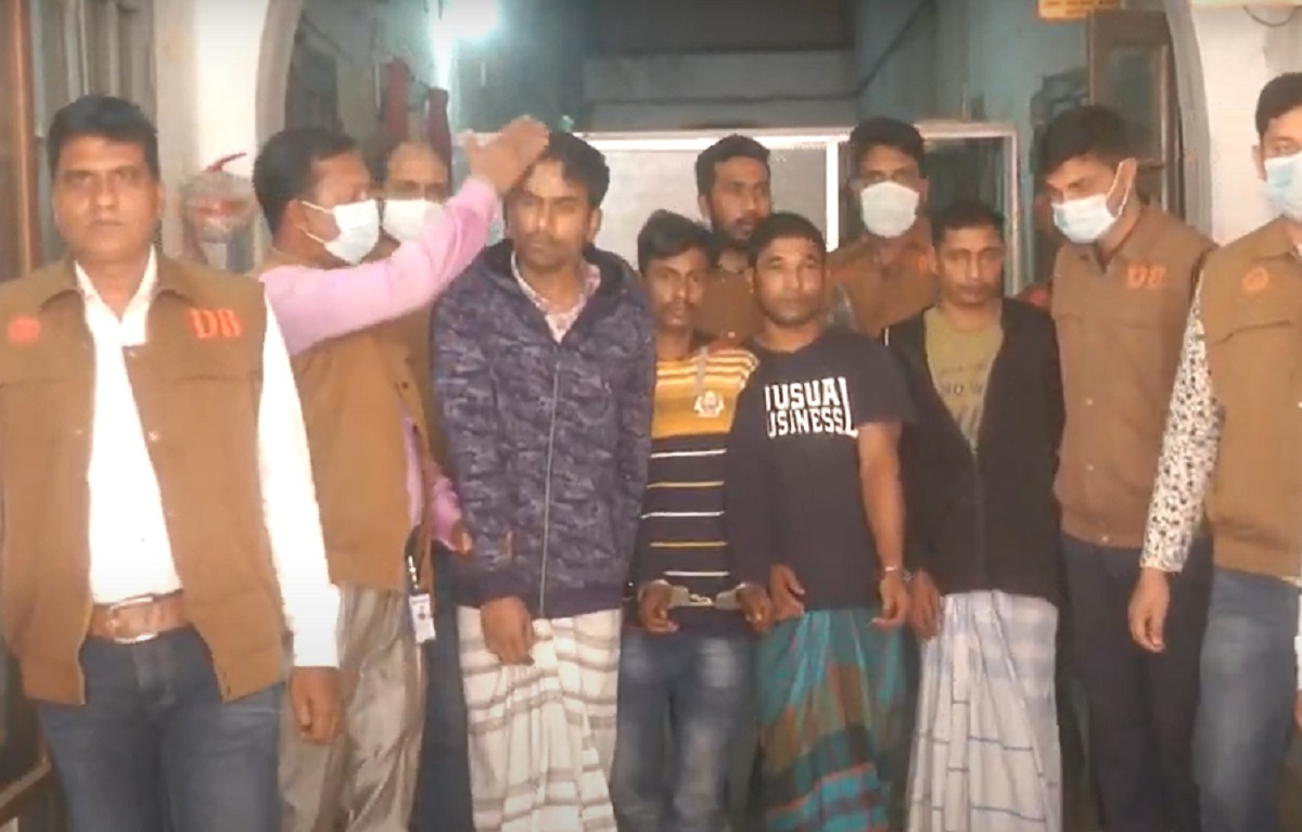 ময়মনসিংহে ডাকাত দলের পাঁচ সদস্য গ্রেফতার