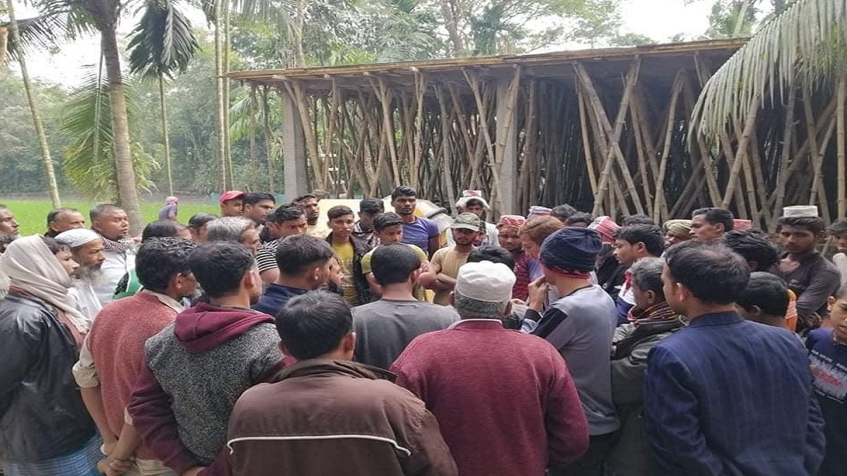 কাজ না পেয়ে ঘরের মালিককে গুলির অভিযোগ ঠিকাদারের বিরুদ্ধে