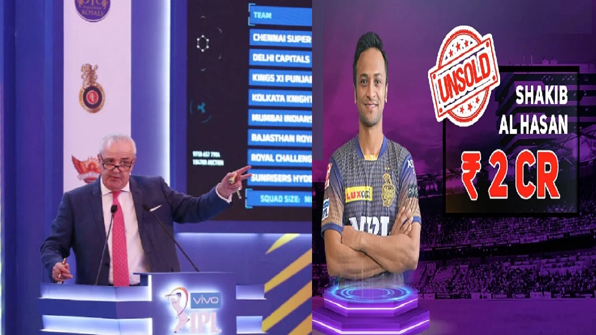 আইপিএল নিলাম: অবিক্রিত সাকিব, অজ্ঞান সঞ্চালক