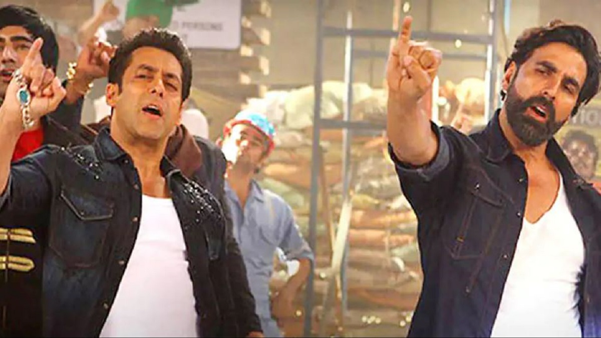 অক্ষয় কুমারকে বেশি গুরুত্ব দেয়া হচ্ছে, সেট থেকে বেরিয়ে পড়েন সালমান খান