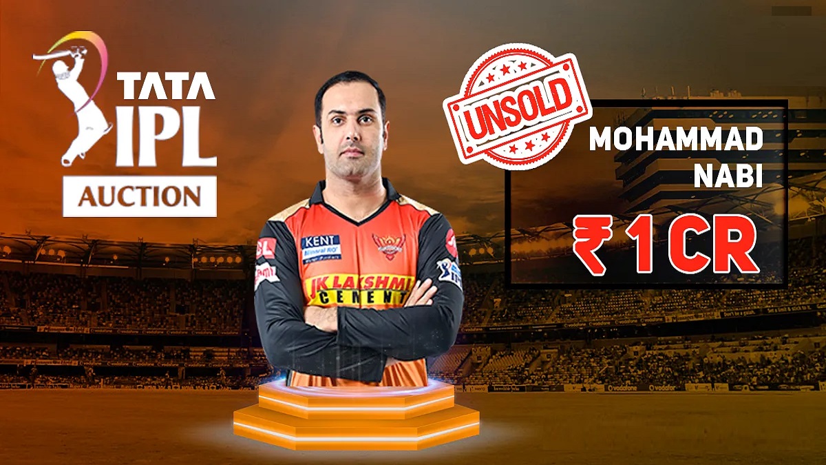 আইপিএলের নিলামে কেউ কিনলো না টি-টোয়েন্টির সেরা অলরাউন্ডার নবিকে