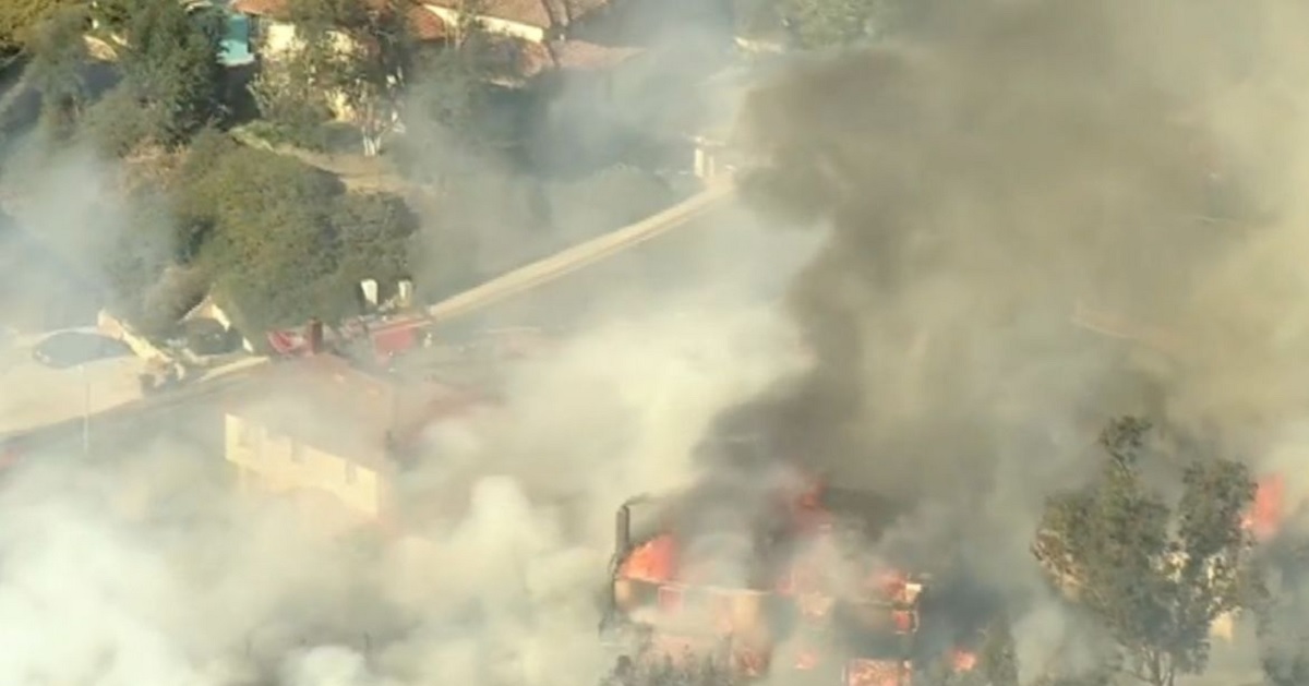 যুক্তরাষ্ট্রে ভয়াবহ দাবানল, পুড়ে ছাই শতাধিক একর বনাঞ্চল