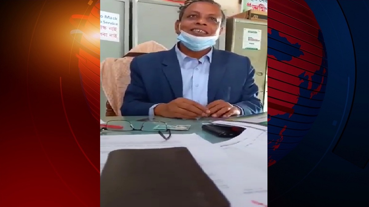 এসিল্যান্ডও কিছু পায়, নাসিরনগরে তহশিলদারের ভিডিও ভাইরাল