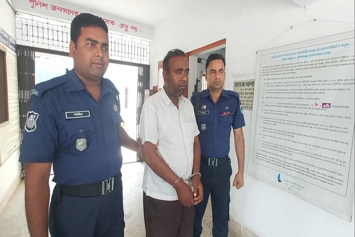 মাগুরায় ধর্ষণচেষ্টার অভিযোগে ইউপি সদস্য গ্রেফতার 