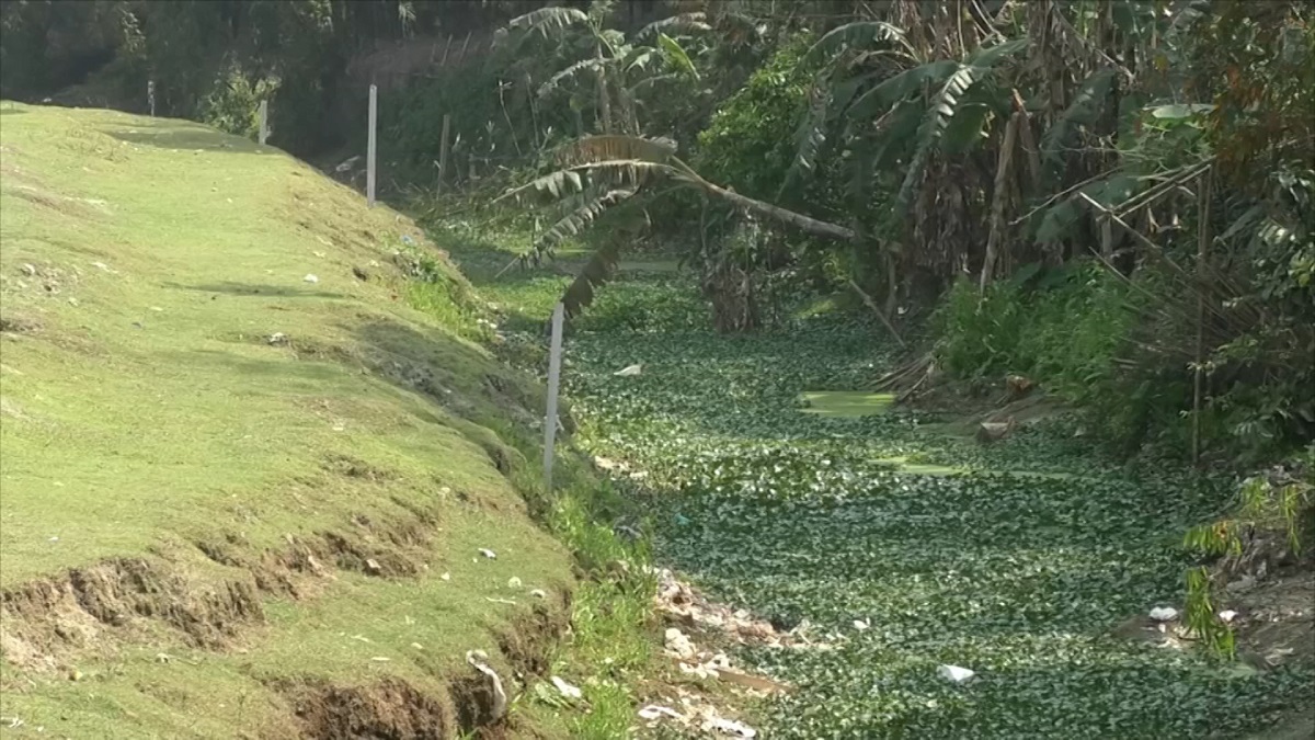 প্রভাবশালীদের প্রভাবে নদী এখন খাল, অসহায় পানি উন্নয়ন বোর্ডও