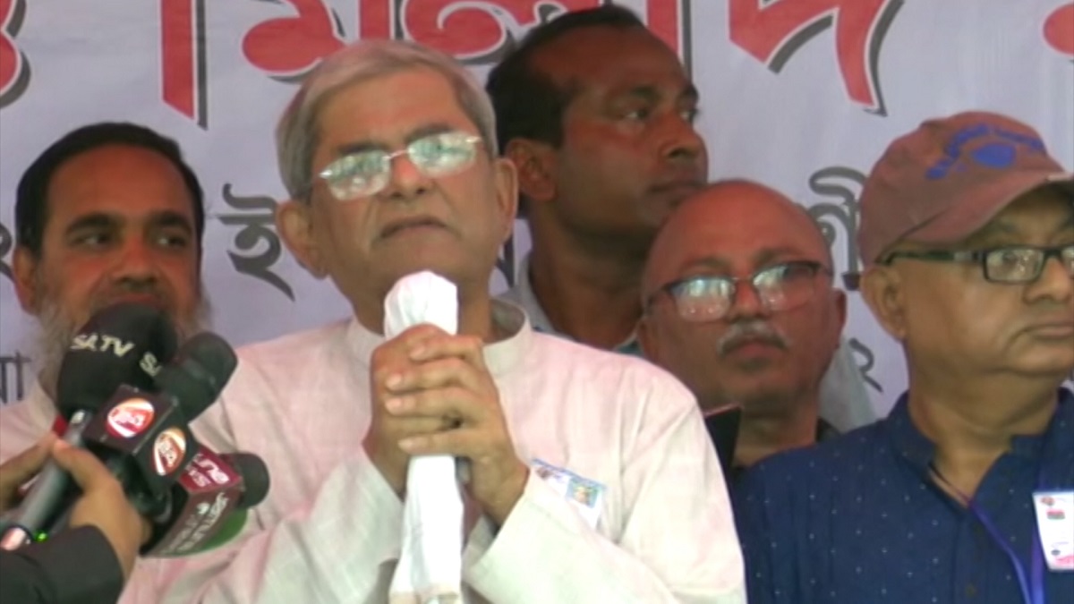 ওয়ান ইলেভেনের চেয়ে এখন কঠিন সময় পার করছে বিএনপি: মির্জা ফখরুল