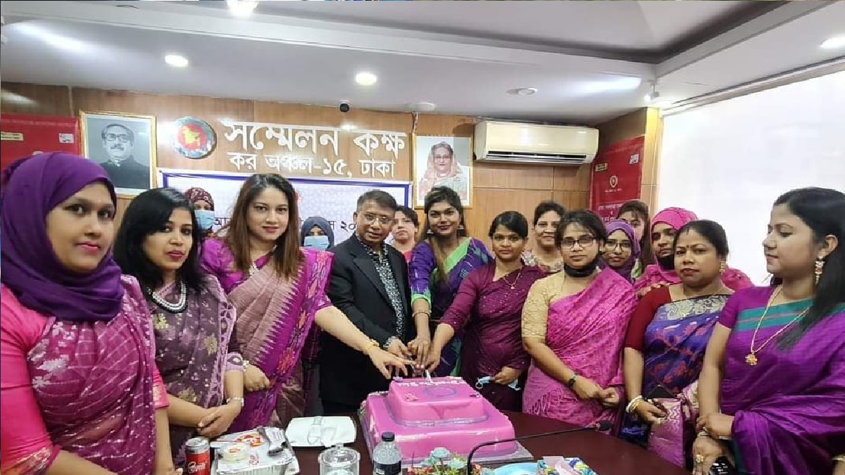 দ্বিতীয়বারের মতো ঢাকা কর অঞ্চল-১৫’র আন্তর্জাতিক নারী দিবস পালিত