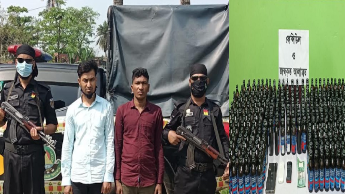 মুন্সিগঞ্জে ফেনসিডিলসহ আটক ২