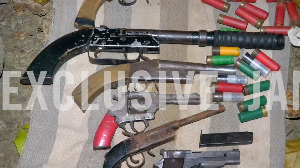 উপকূলে হাত বাড়ালেই মিলছে দেশীয় অস্ত্র