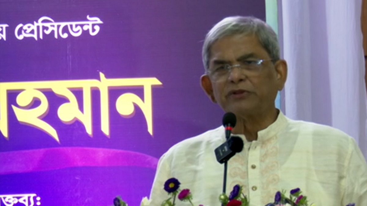 নিউমার্কেট এলাকায় সহিংসতার পেছনে সরকারের ইন্ধন রয়েছে: মির্জা ফখরুল