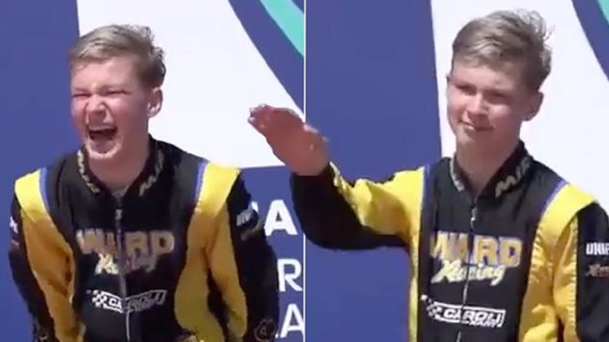 ‘নাৎসি স্যালুট’ দেয়ার অভিযোগে রুশ কিশোরের বিরুদ্ধে তদন্ত শুরু